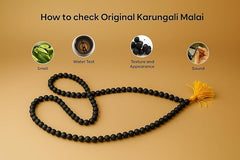 Karungali Mala 108+1 Beads | Original Black Wooden Mala